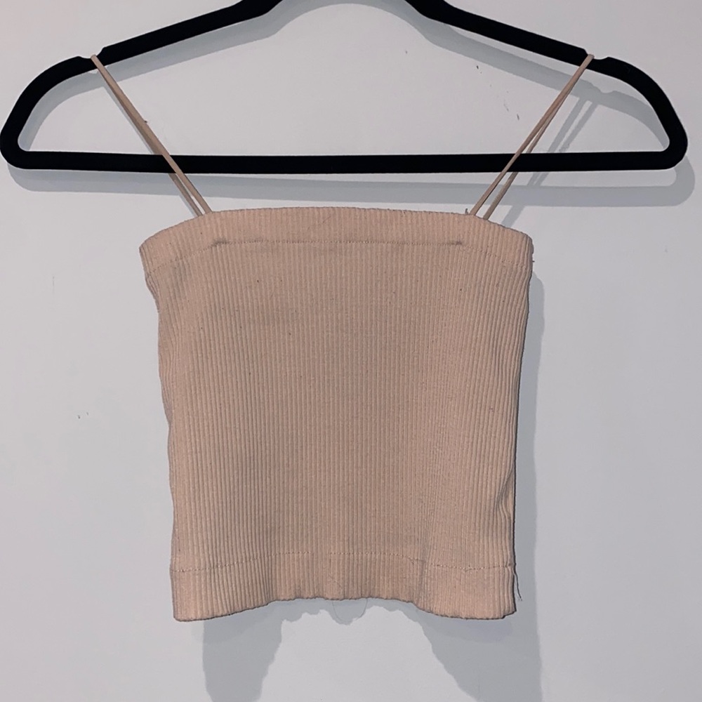 American eagle tan tank top